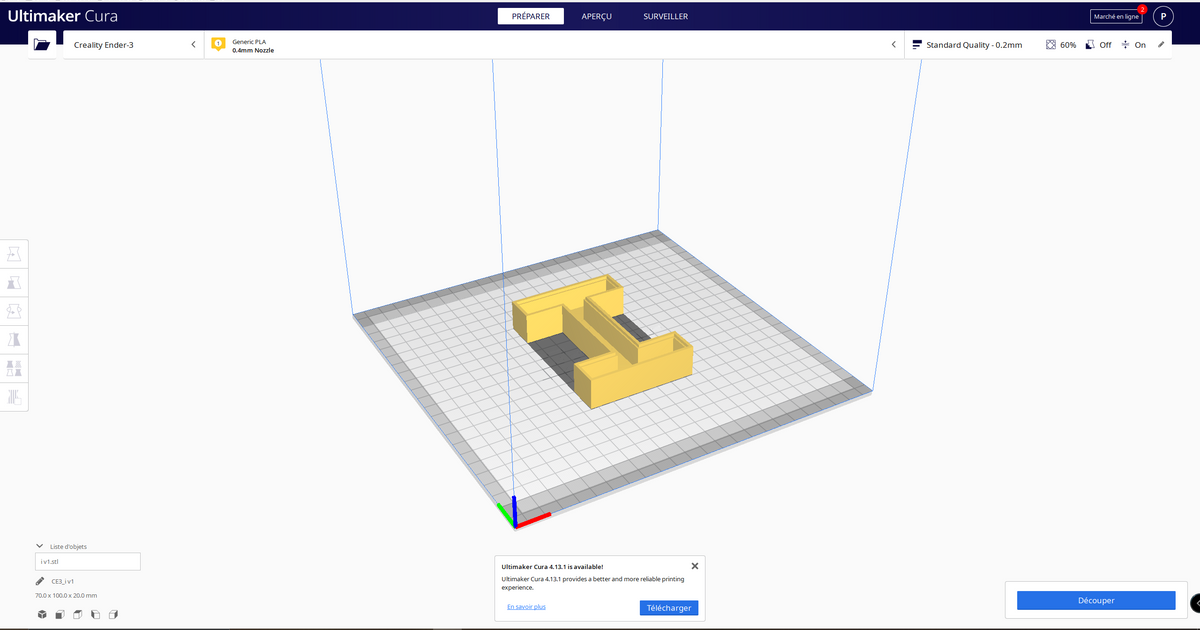 Lettre en 3d by Piturou (modèlisateur 3D) | Download free STL model ...