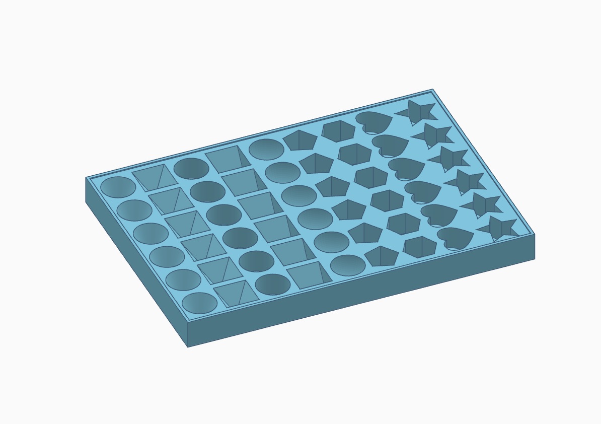 Miniatura 2 do modelo 3D Ice cubes tray