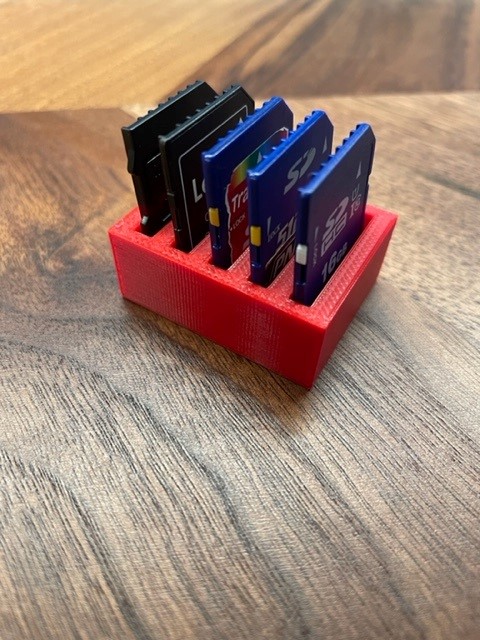 5 SD card holder