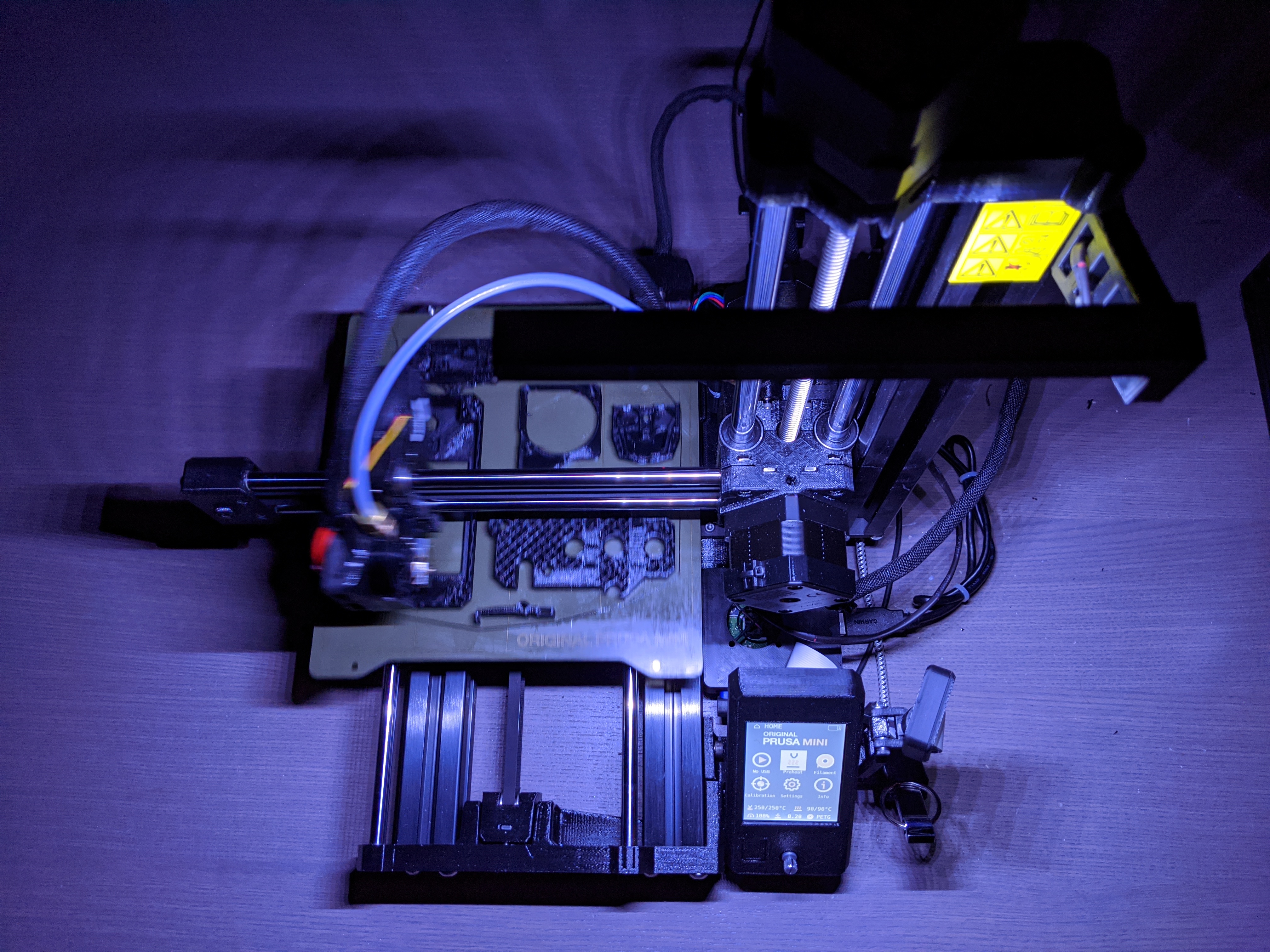 Prusa Mini LED Strip Mount