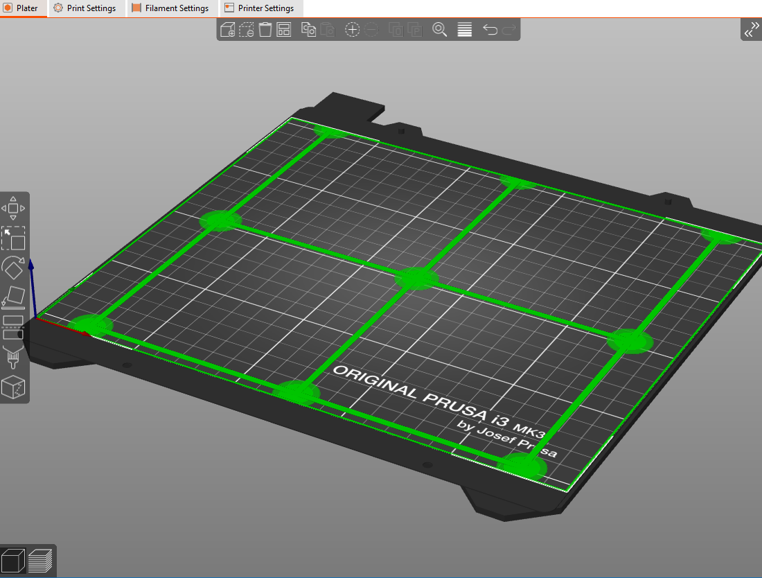 Parametric bed mesh test generator by dmtinkdev | Download free STL ...