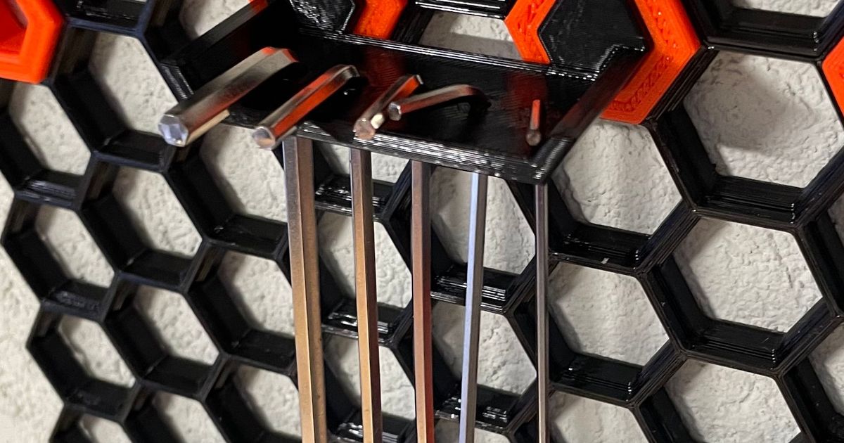 Allen Key Holder by Plunning Download free STL model