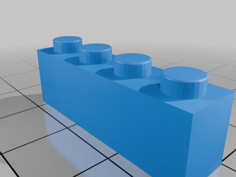 Lego compatible 1x4 brick