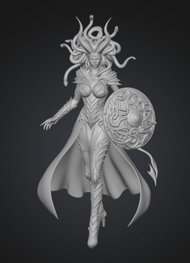 Serpent-Wreathed Guardian