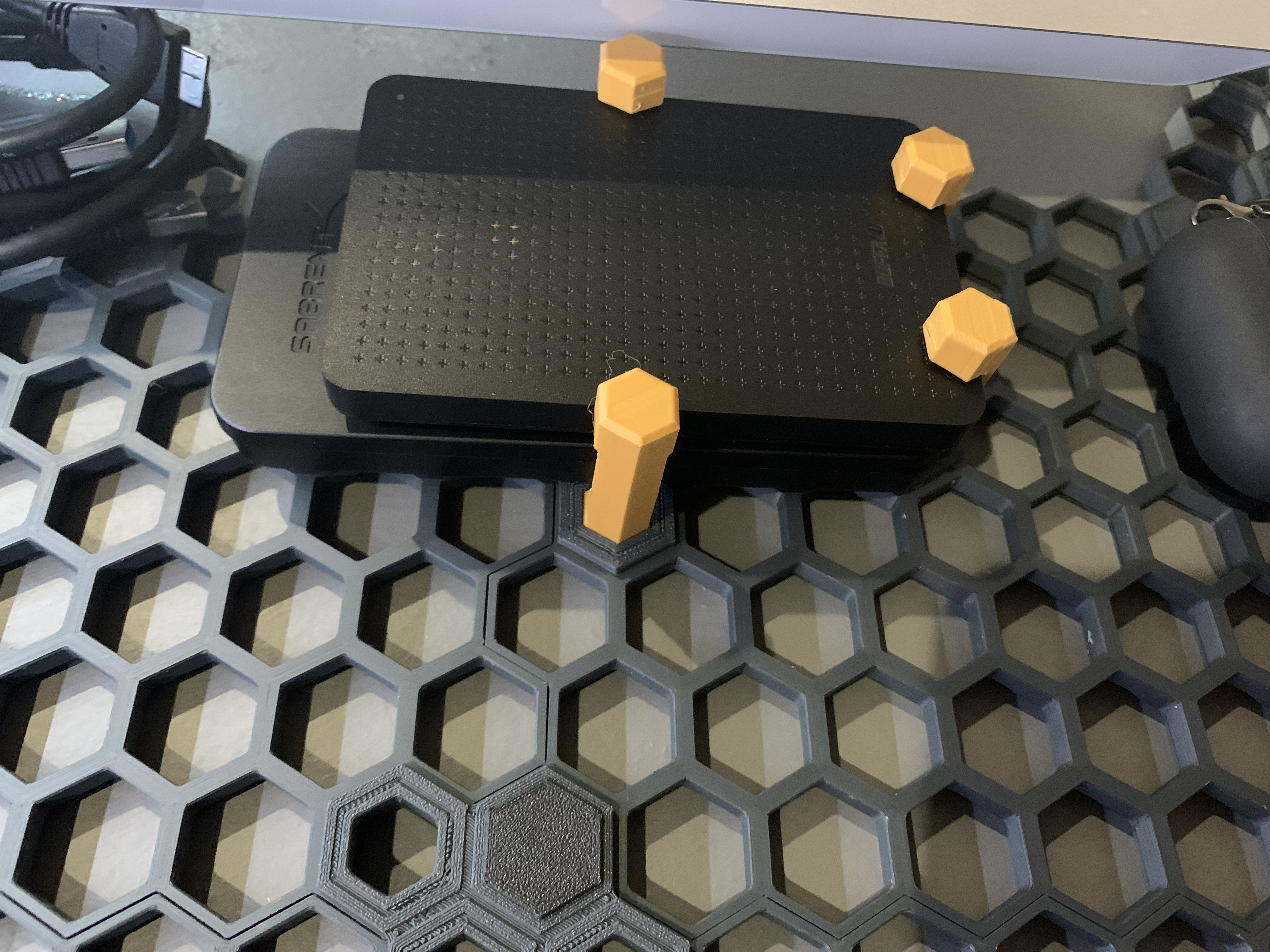 Honeycomb Storage - Longer Hooks - Bottom & Sides