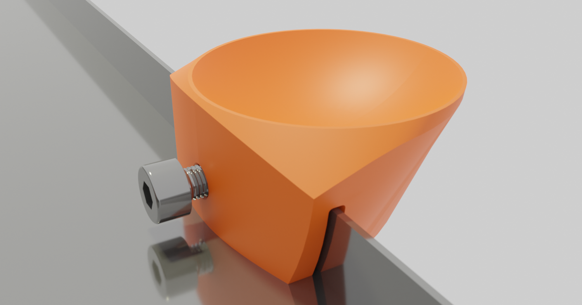 Prusa Box Offset Squash Ball Feet Base by MooseBoys Download free STL
