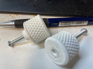 #6 and #8 Knurled Knobs