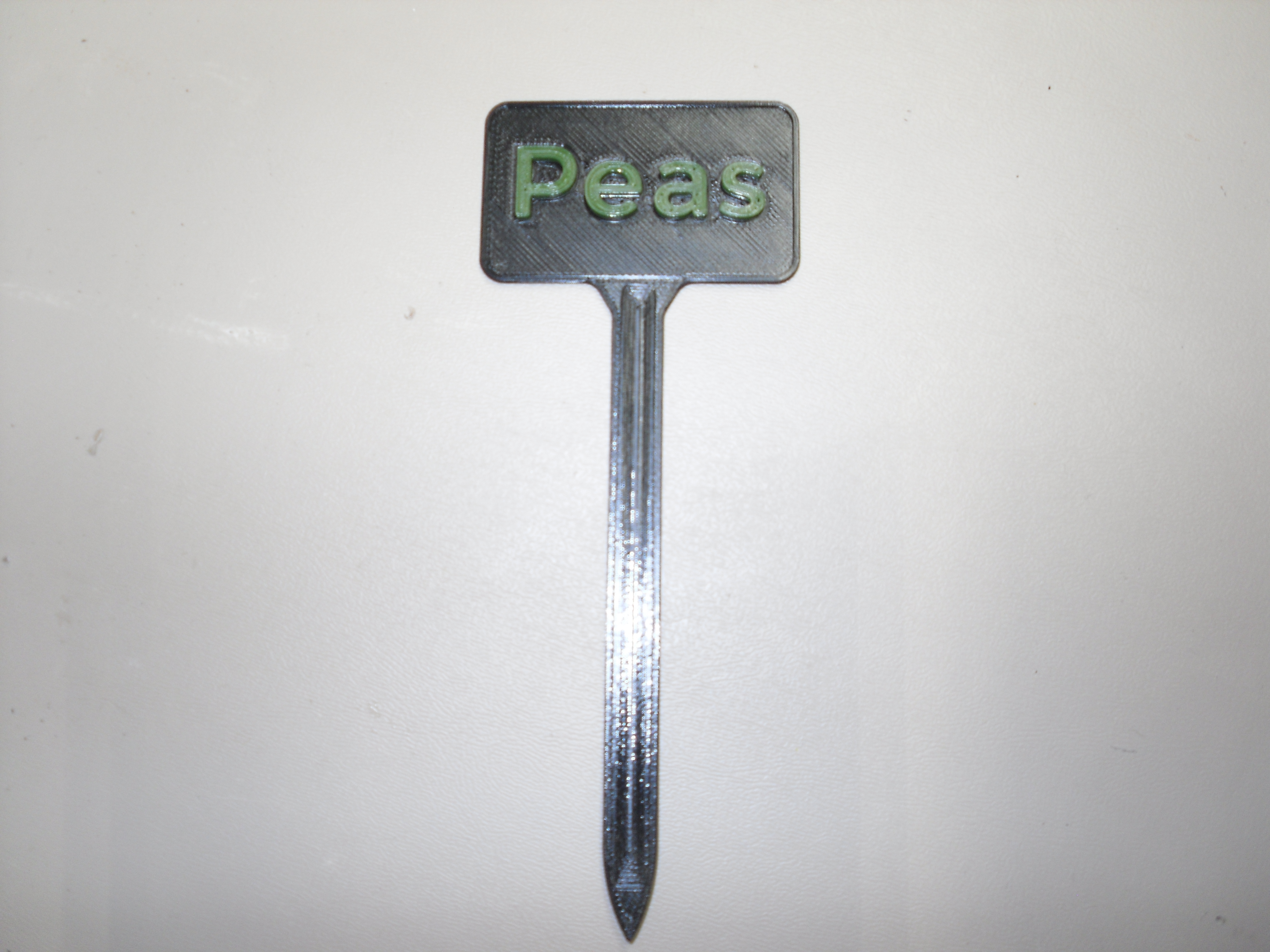 Plant Label Peas