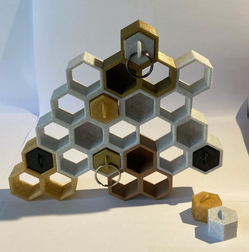 Honeycomb Key Holder