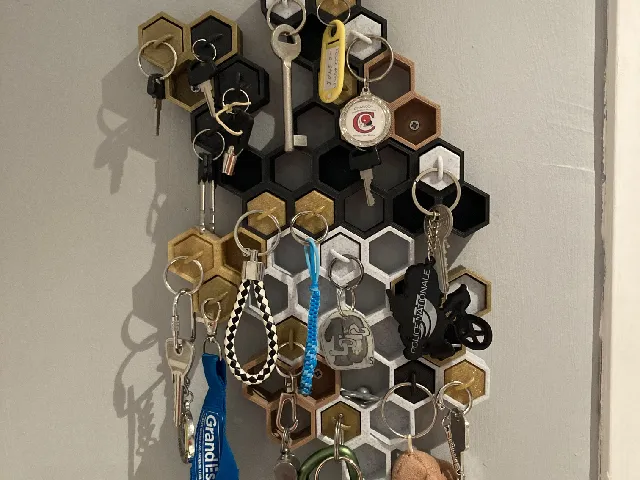 Honeycomb Key Holder