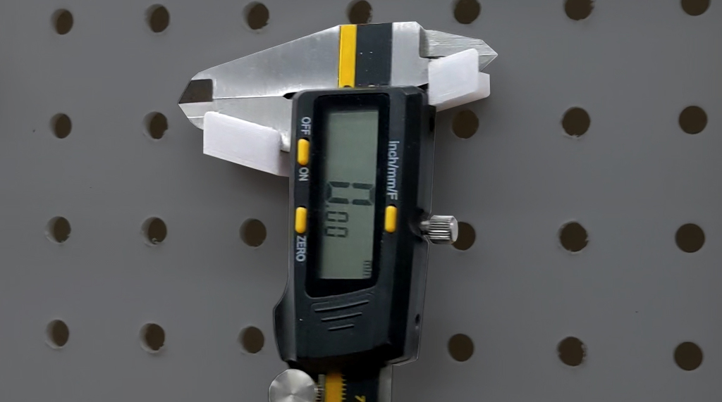 Digital Caliper Hanger | Pegboard & Wall Mount