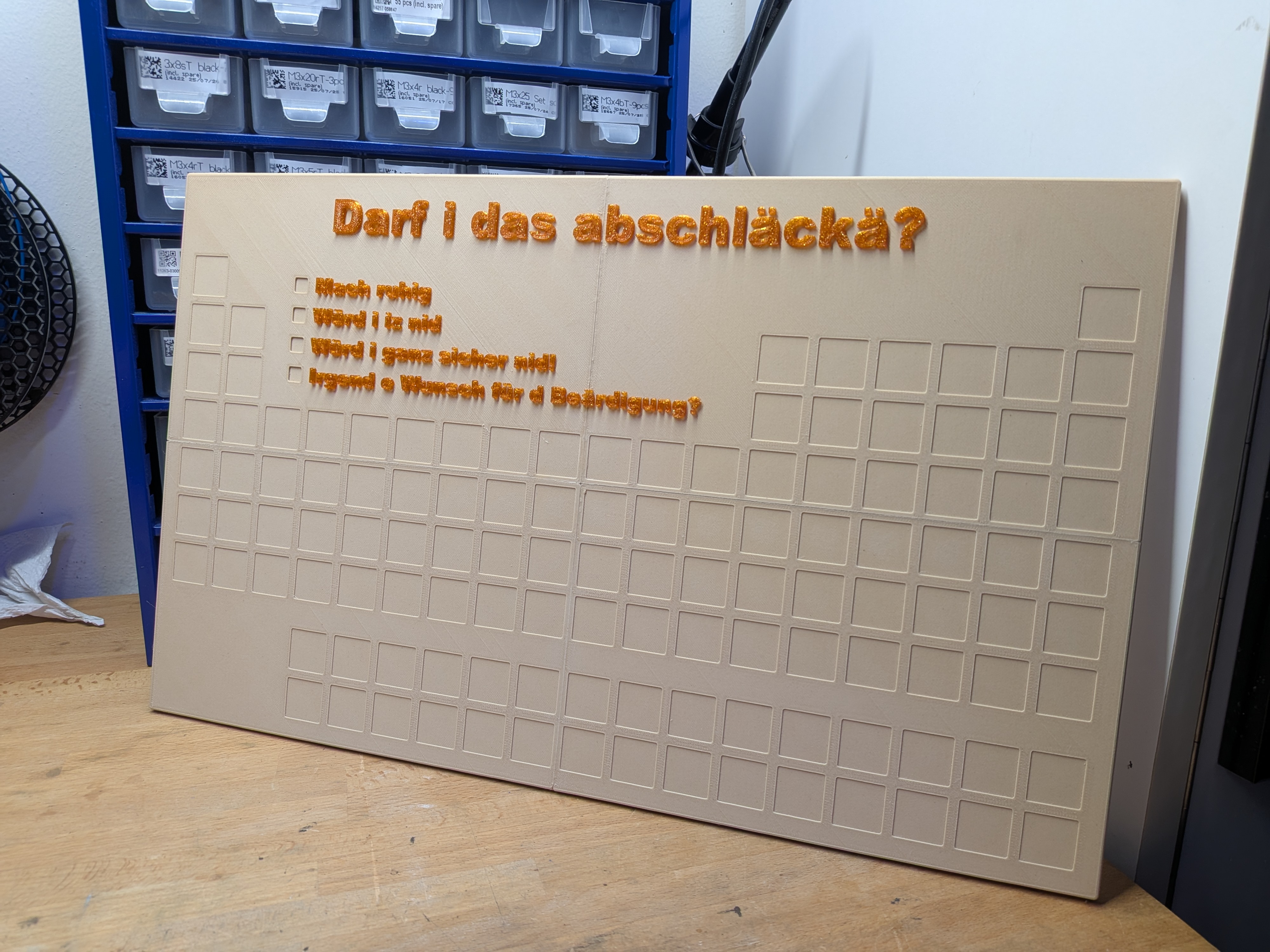 Lickable Periodic Table – Educational 3D Printed Display (No MMU Required) — thumbnail 3