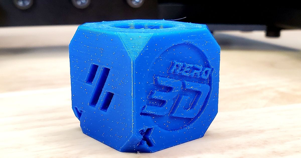 Nero 3D Calibration Cube by Nero 3D Download free STL model