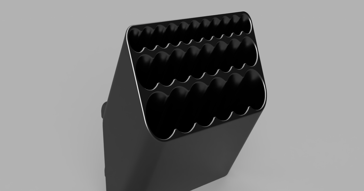 Ikea Skadis Pencil Holder by Elitail Download free STL model