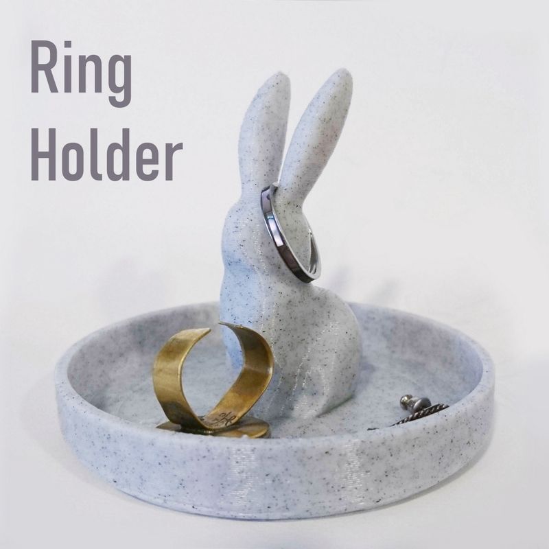 Bunny ring holder discount