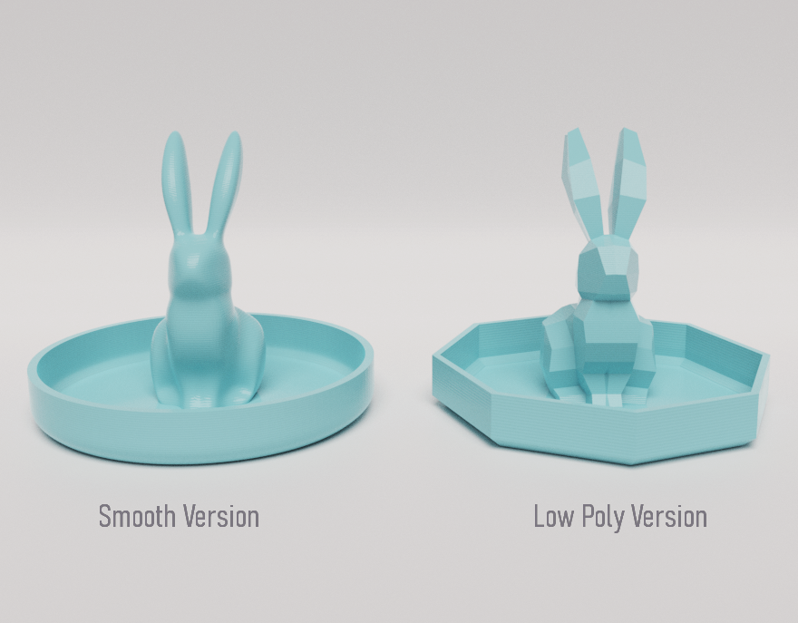 Miniatura 2 do modelo 3D Bunny Ring Holder