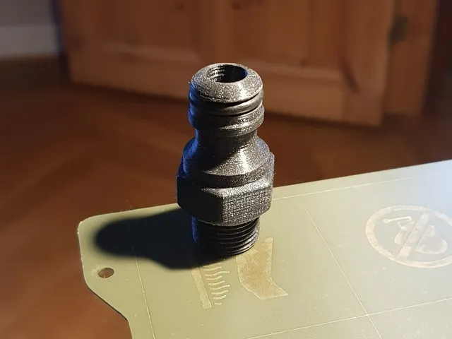 Gardena-to-kitchen faucet adapter
