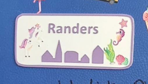 Randers city sign