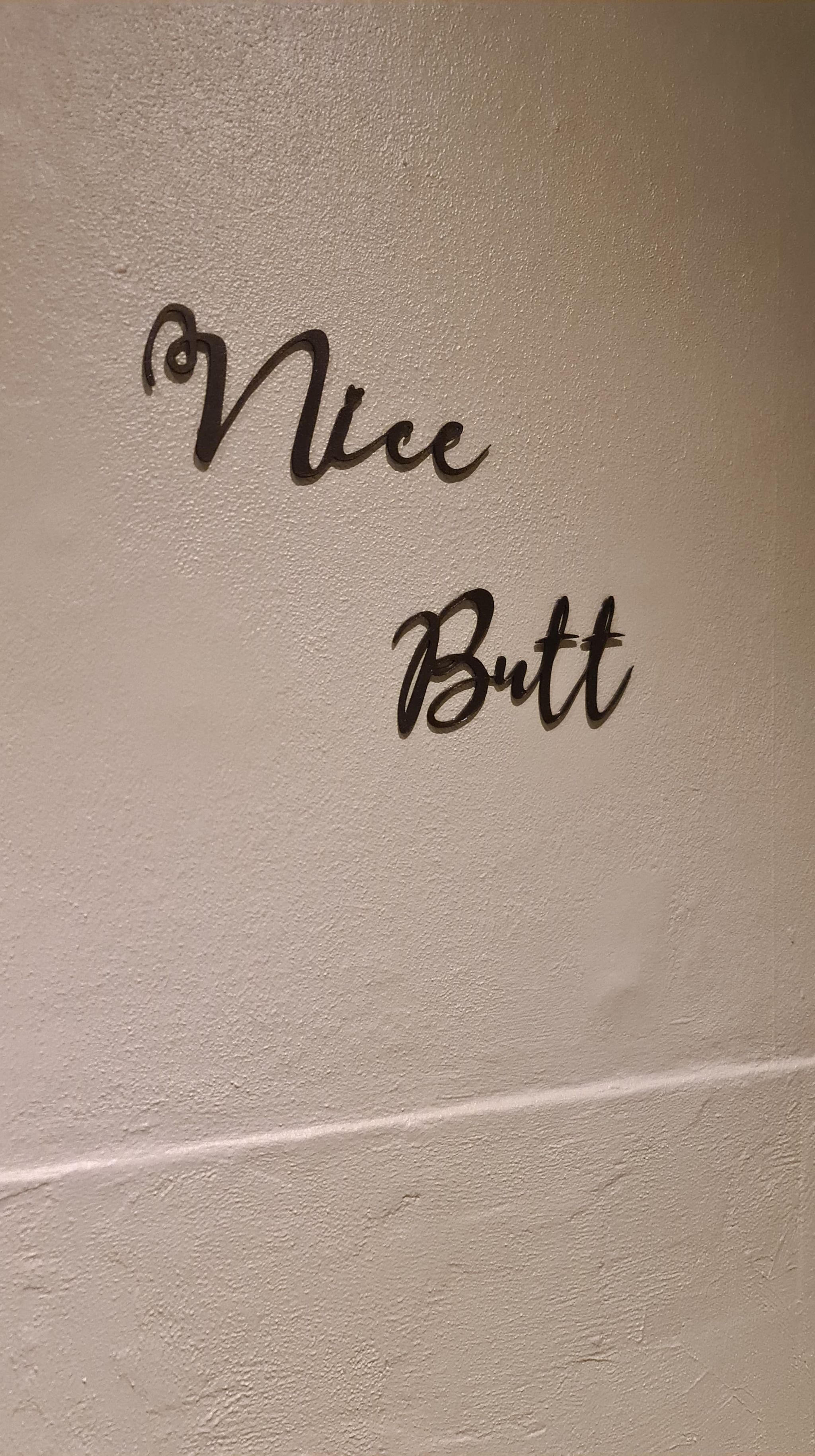 Sign Nice Butt