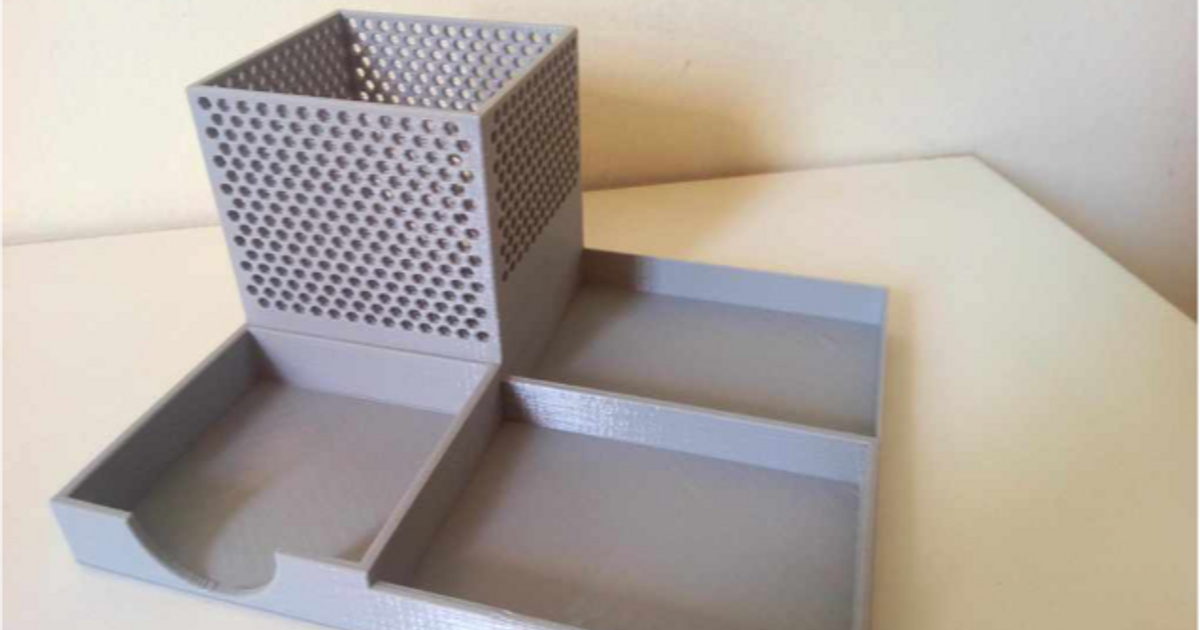 Desk Organizer by Eduardo Szesz | Download free STL model | Printables.com