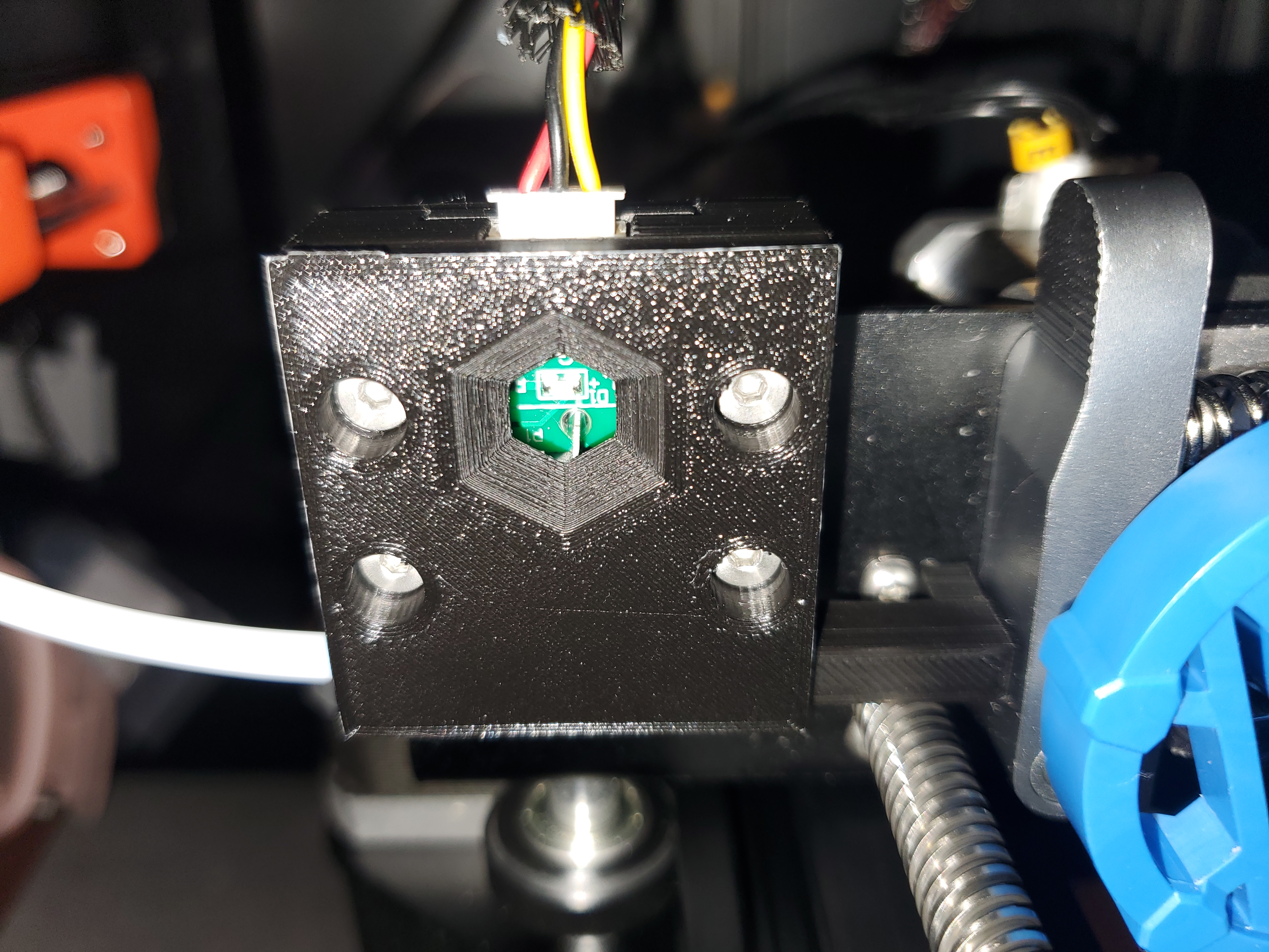 Creality Ender filament runout sensor improved housing