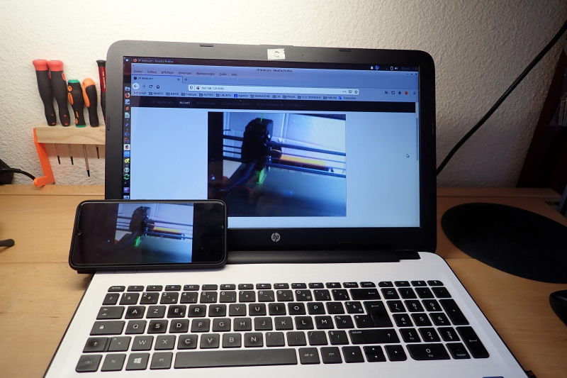 Miniatura 7 do modelo 3D Support smartphone comme (as) webcam