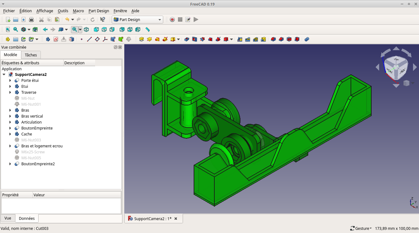 Miniatura 8 do modelo 3D Support smartphone comme (as) webcam