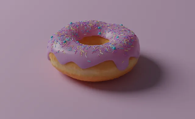 Blender Donut