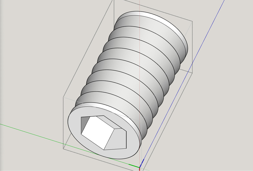 [DIY Panel Saw] Pipe Inner Endcap Nut/Bolt Holder (M8) for .75" ID pipe