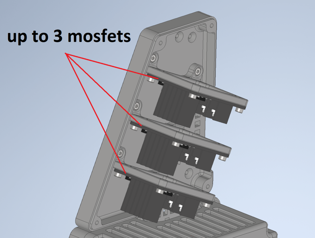 Prusa i3 - RAMPS/Mosfet - housing 3.0