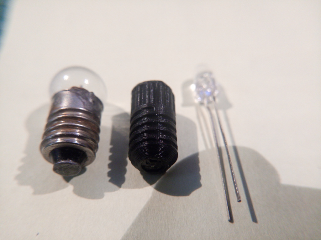 LED to E10 - Adapter — miniatura 2