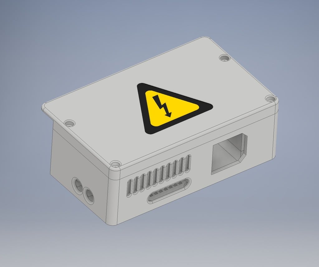 Powersupply Cover 2.0 (for 24V) 3D model