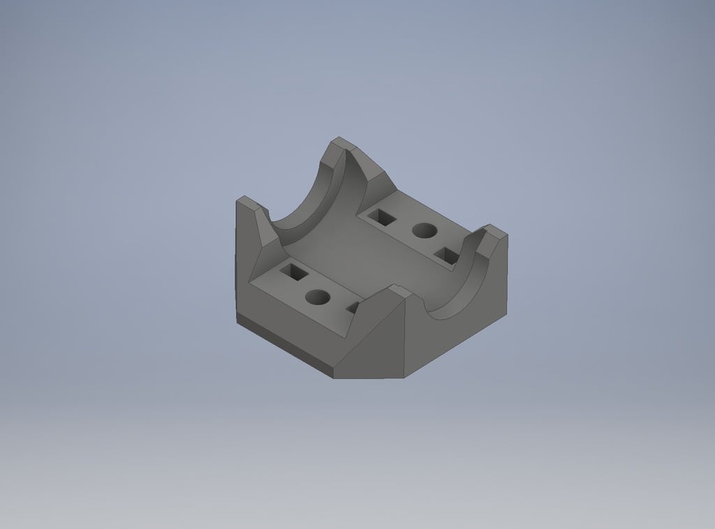 LM8UU holder 3D model by Modellaner
