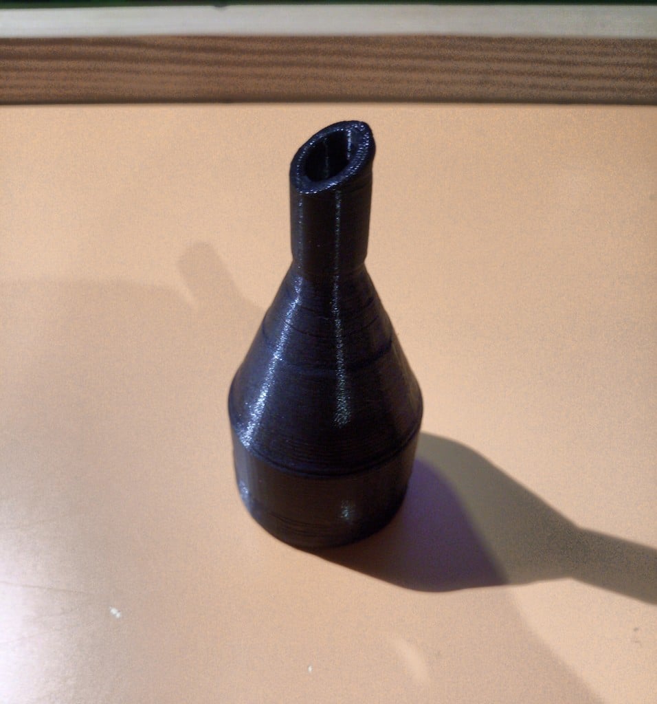 Vacuum cleaner adapter (diagonally) 3D model by Modellaner