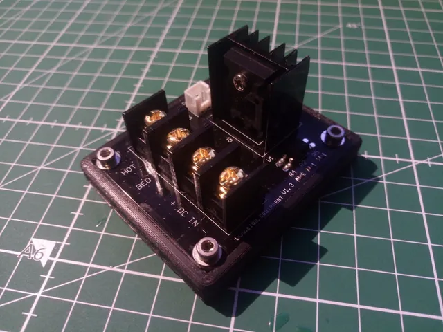 Pcb mounting frame/holder (for MOSFET)