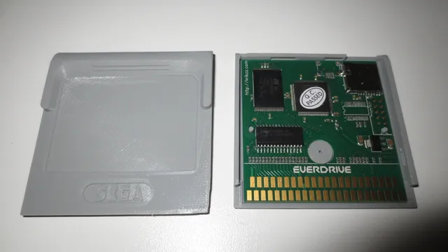 Sega Game Gear cartdrige shell