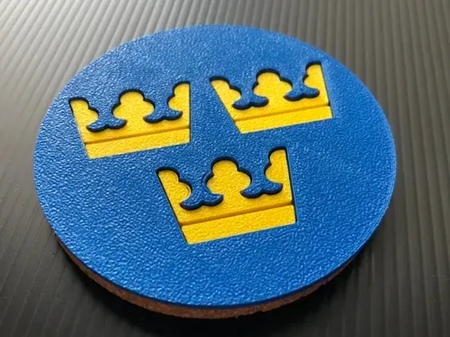 Sweden - Flag Beer Coaster