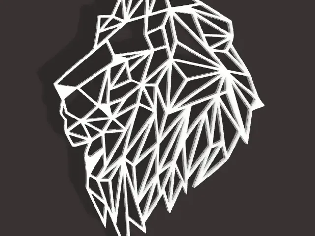 ORIGAMI LION