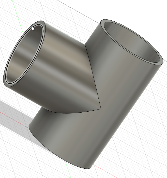 Kopoflex hose 40 mm T junction
