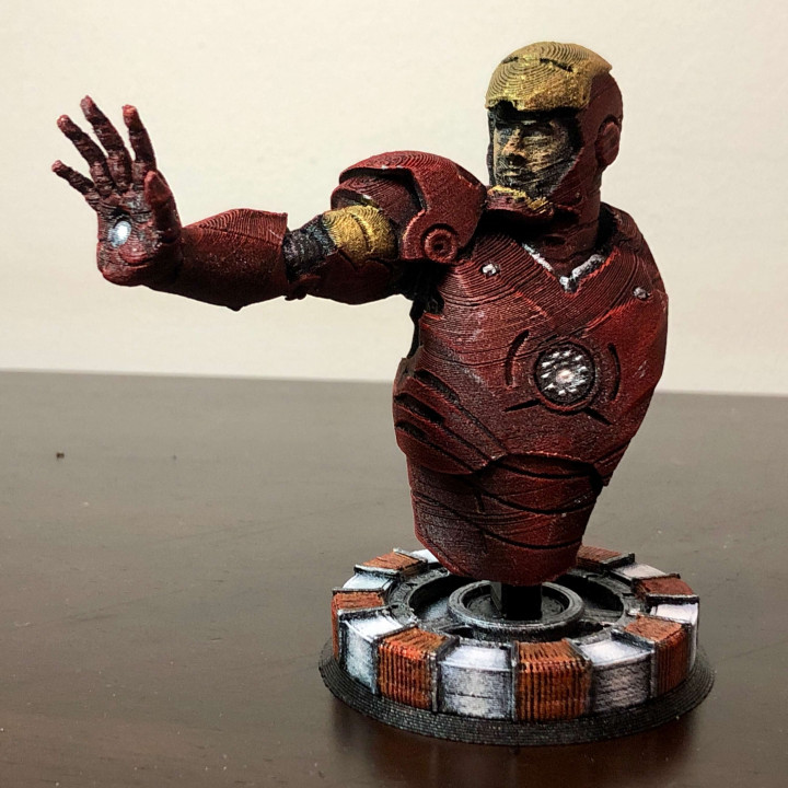 Iron Man MK3 - Bust Statue (No supports)