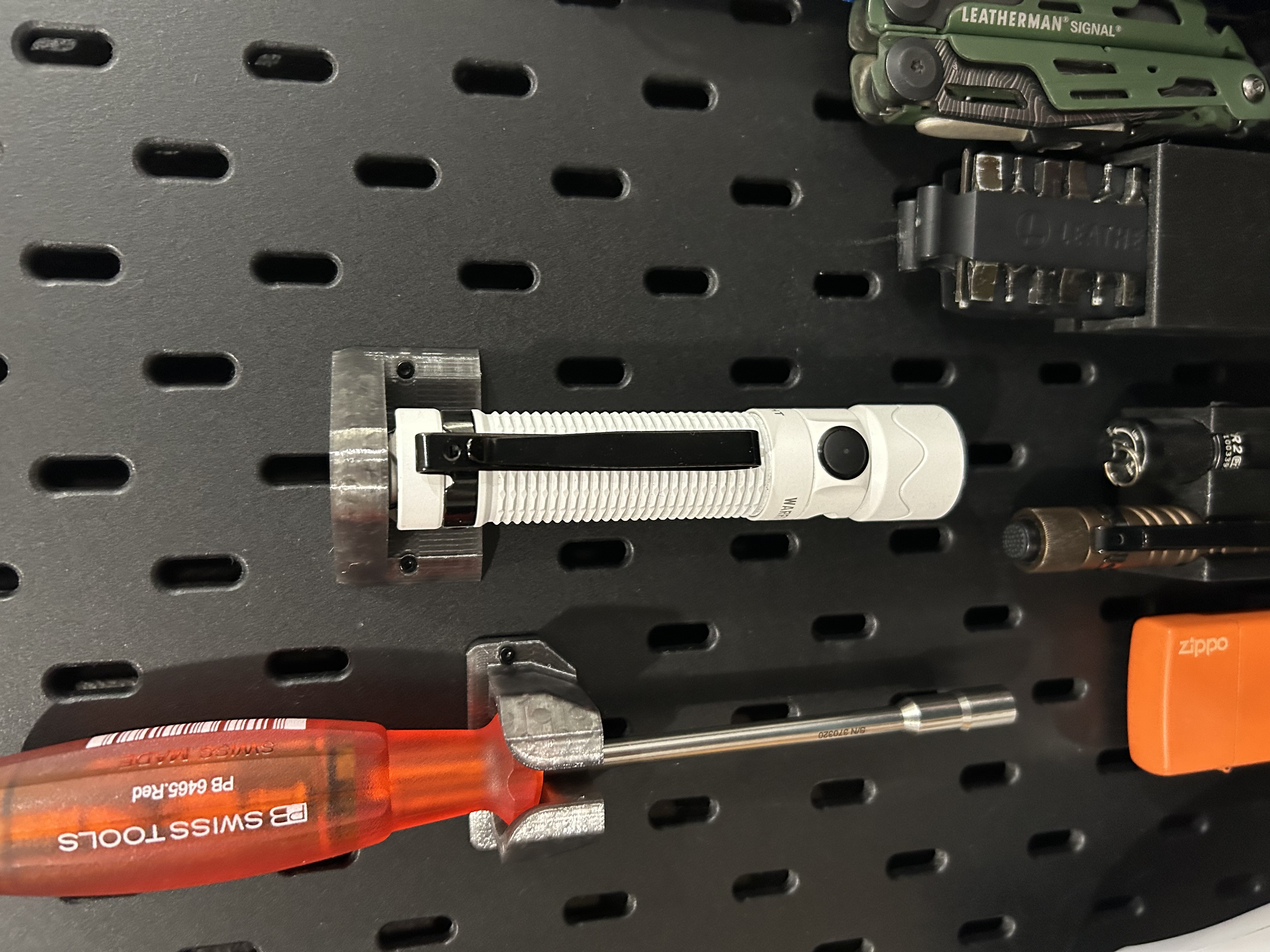 v2 Skadis Magnetic Olight Warrior Mini Holder T-nut