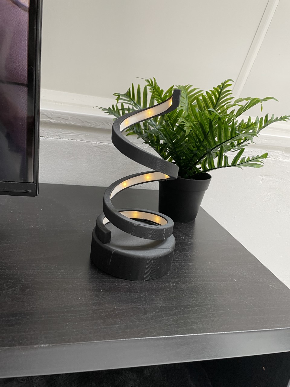 Spiral lamp