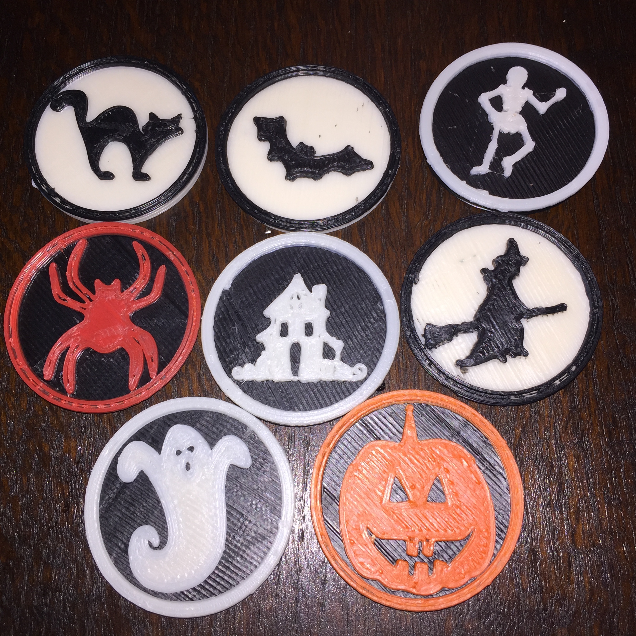 Halloween Medallion Collection