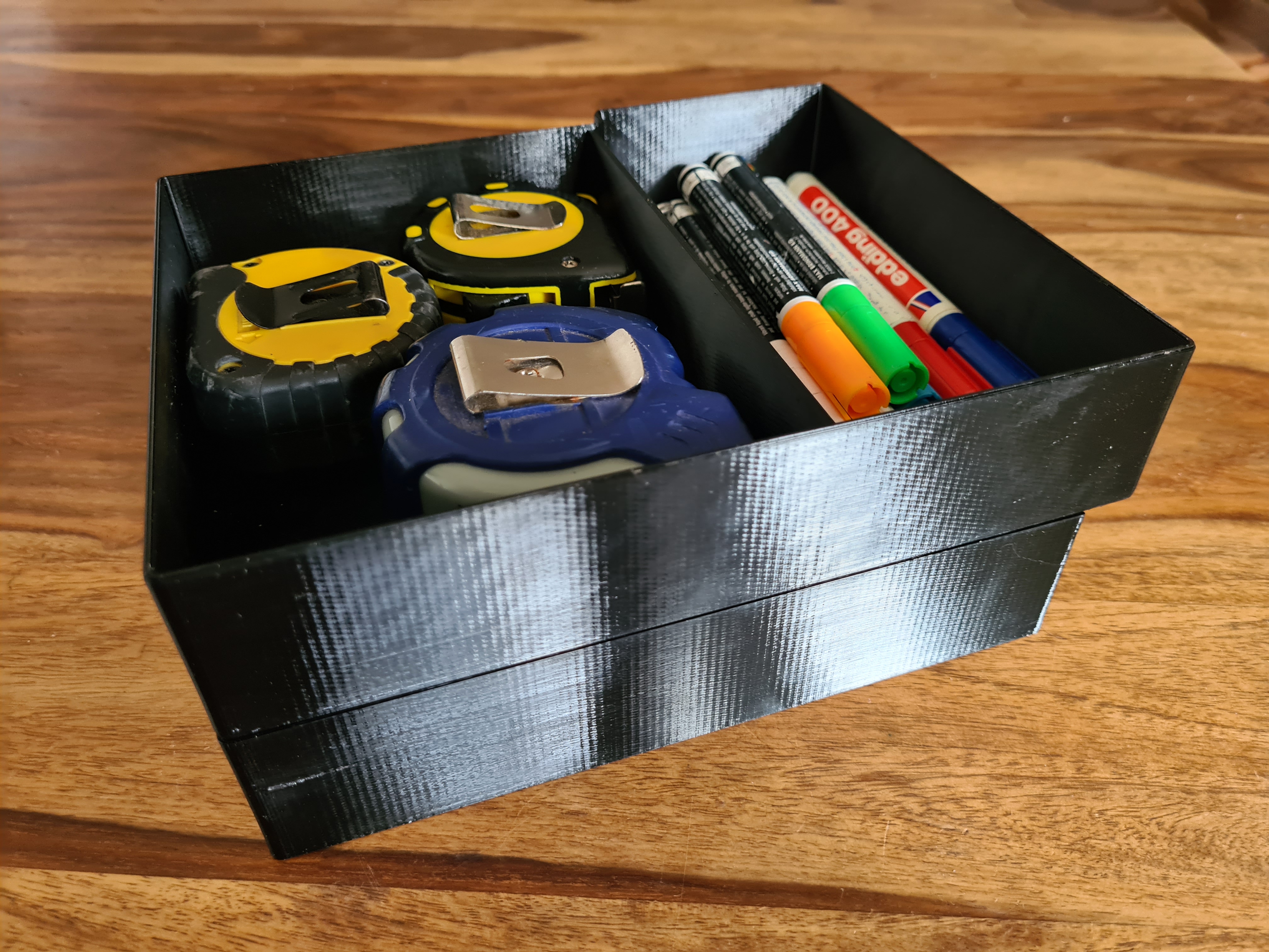 Stackable storage boxes for the hanging insert in a BOSCH L-Boxx / Sortimo LB 238/374 — miniatura 2