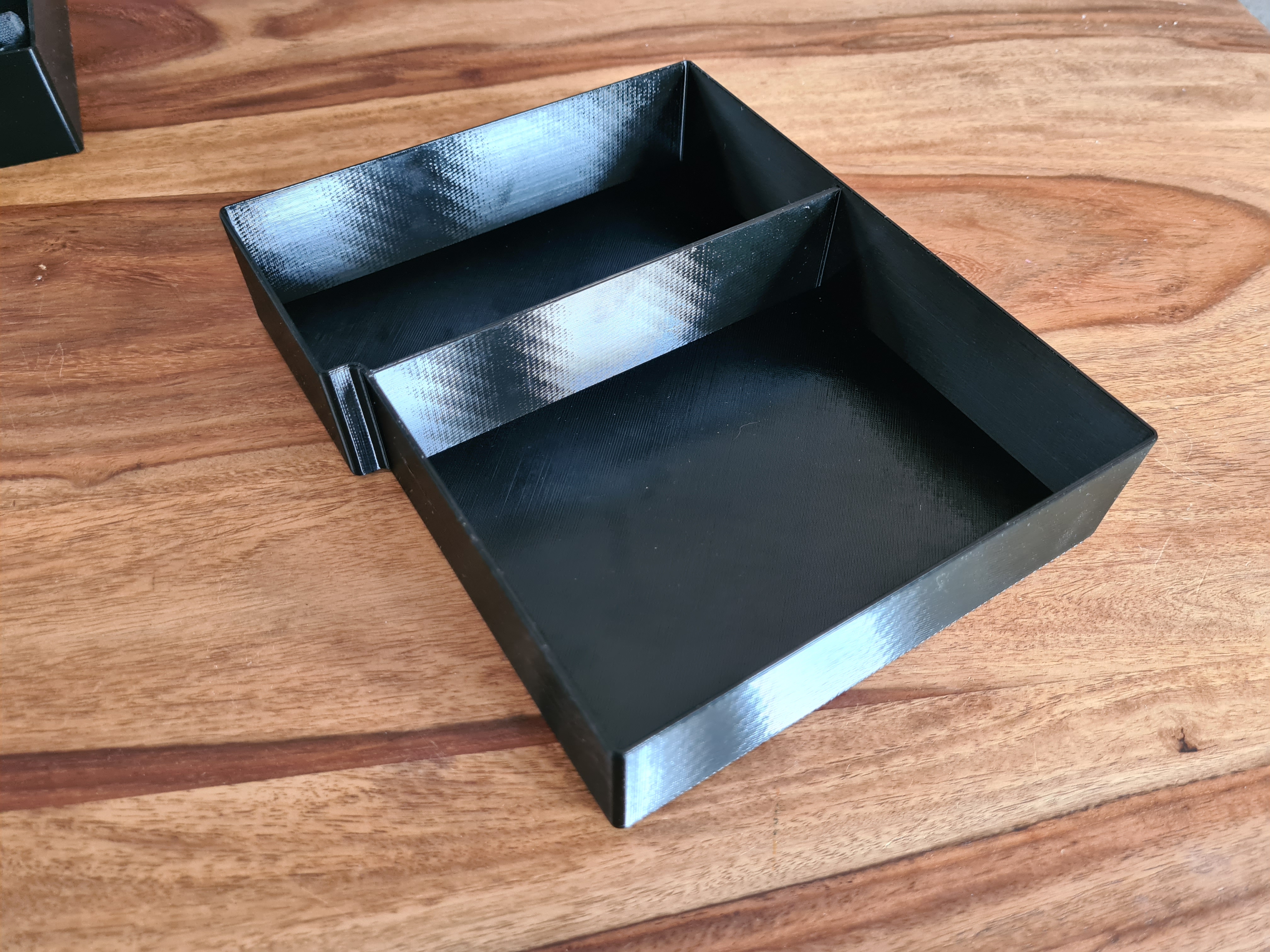 Stackable storage boxes for the hanging insert in a BOSCH L-Boxx / Sortimo LB 238/374 — miniatura 4