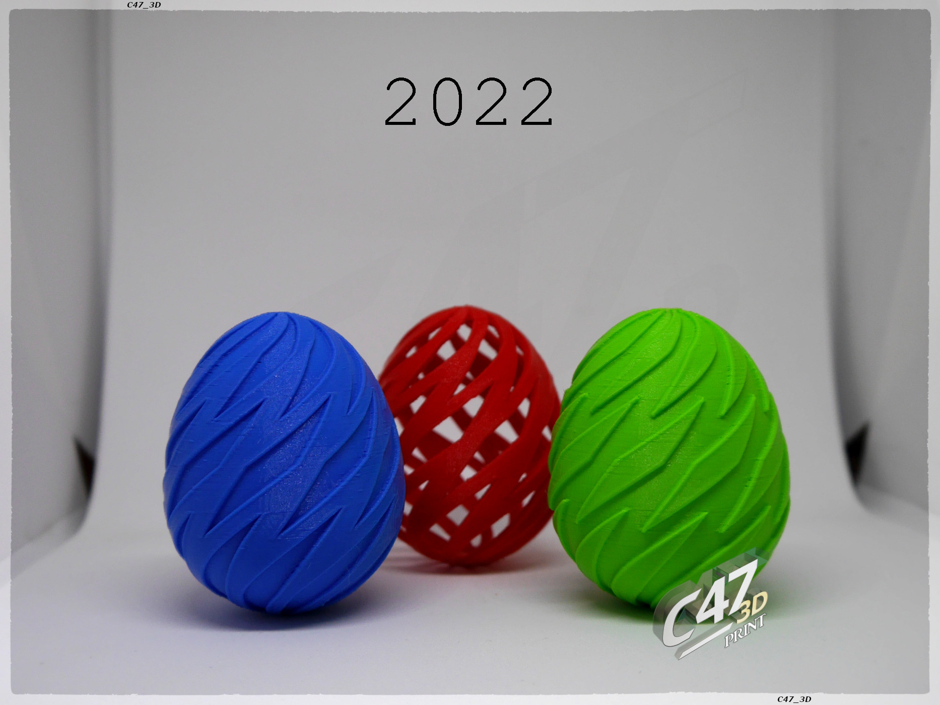 Miniatura 2 do modelo 3D Easter Eggs 2022