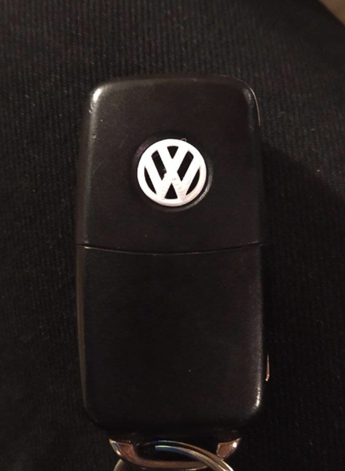 Replacement VW logo for car keys by Markec | Download free STL model ...