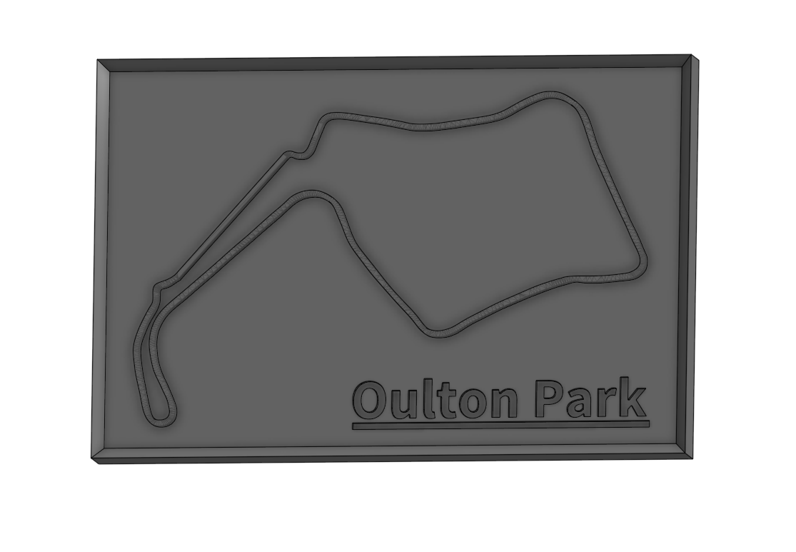 Oulton Park Track Display