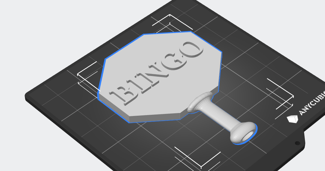 Bingo Sign by Empathecary | Download free STL model | Printables.com