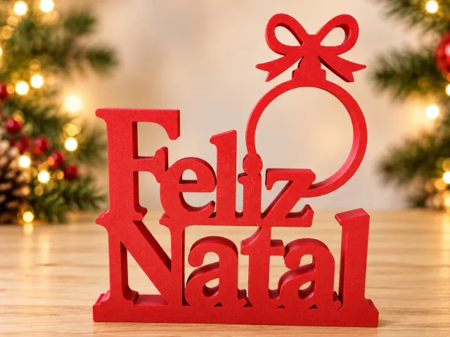 Feliz Natal – Standing Decoration